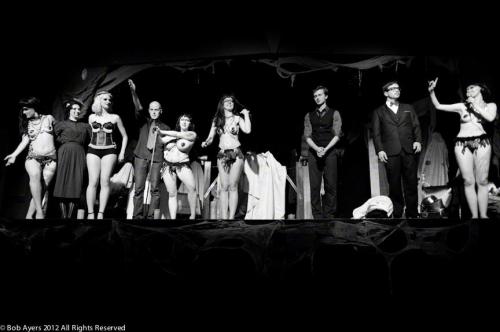 The cast of the AbraCadaver Cabaret.